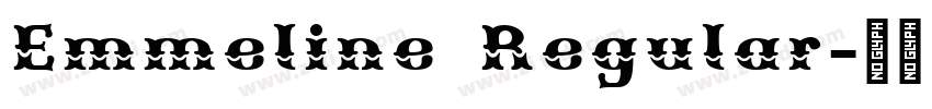Emmeline Regular字体转换